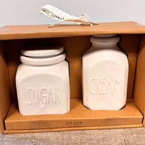 New Rae Dunn Farmhouse Sugar & Creamer